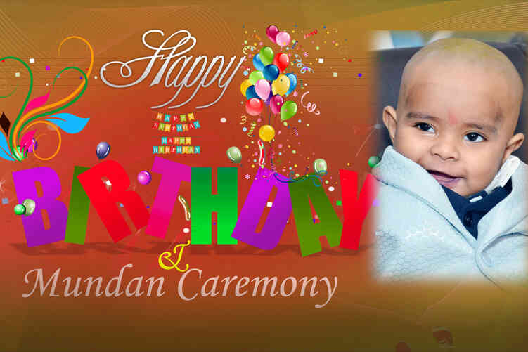 Birthday & Mundan Ceremony